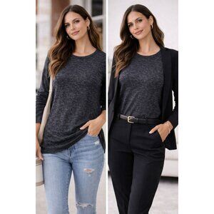 Buffalo David Bitton Soft Knit Long Sleeve Pullover – Size M